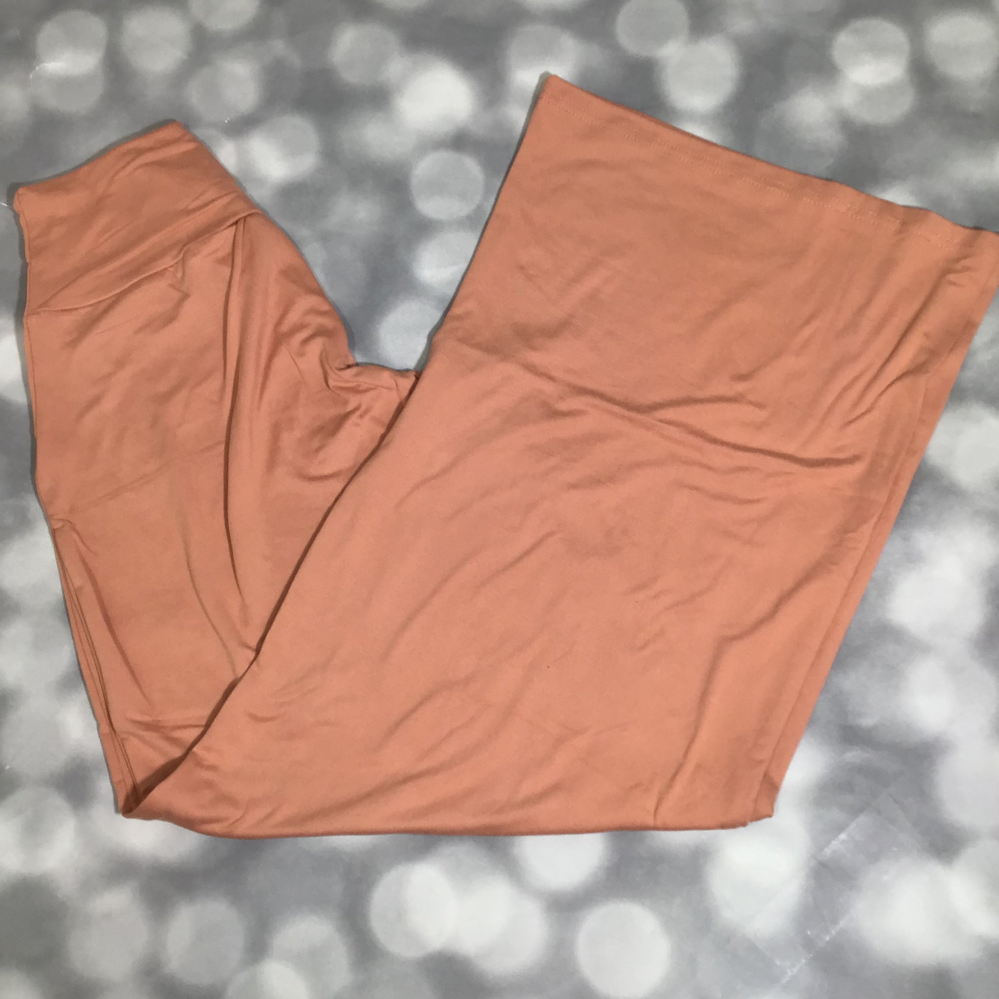 LuLaRoe LuLaRoe Essential Wide Leg Pant  - Solid Warm Clay Taupe 