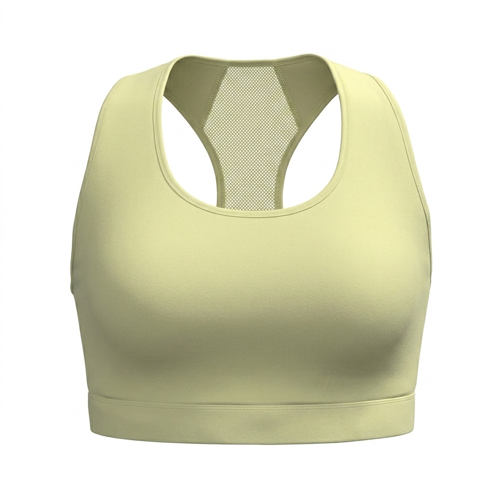 LuLaRoe LuLaRoe Rise Invincible Sports Bra - Solid Butter Yellow 