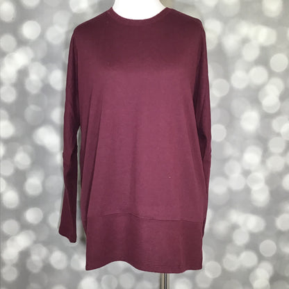 LuLaRoe LuLaRoe Tammy Top — Solid Mulberry Plum 