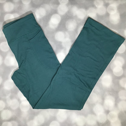 LuLaRoe RISE Passionate Yoga Pant 2.0 - Solid Deep Teal Evergreen 