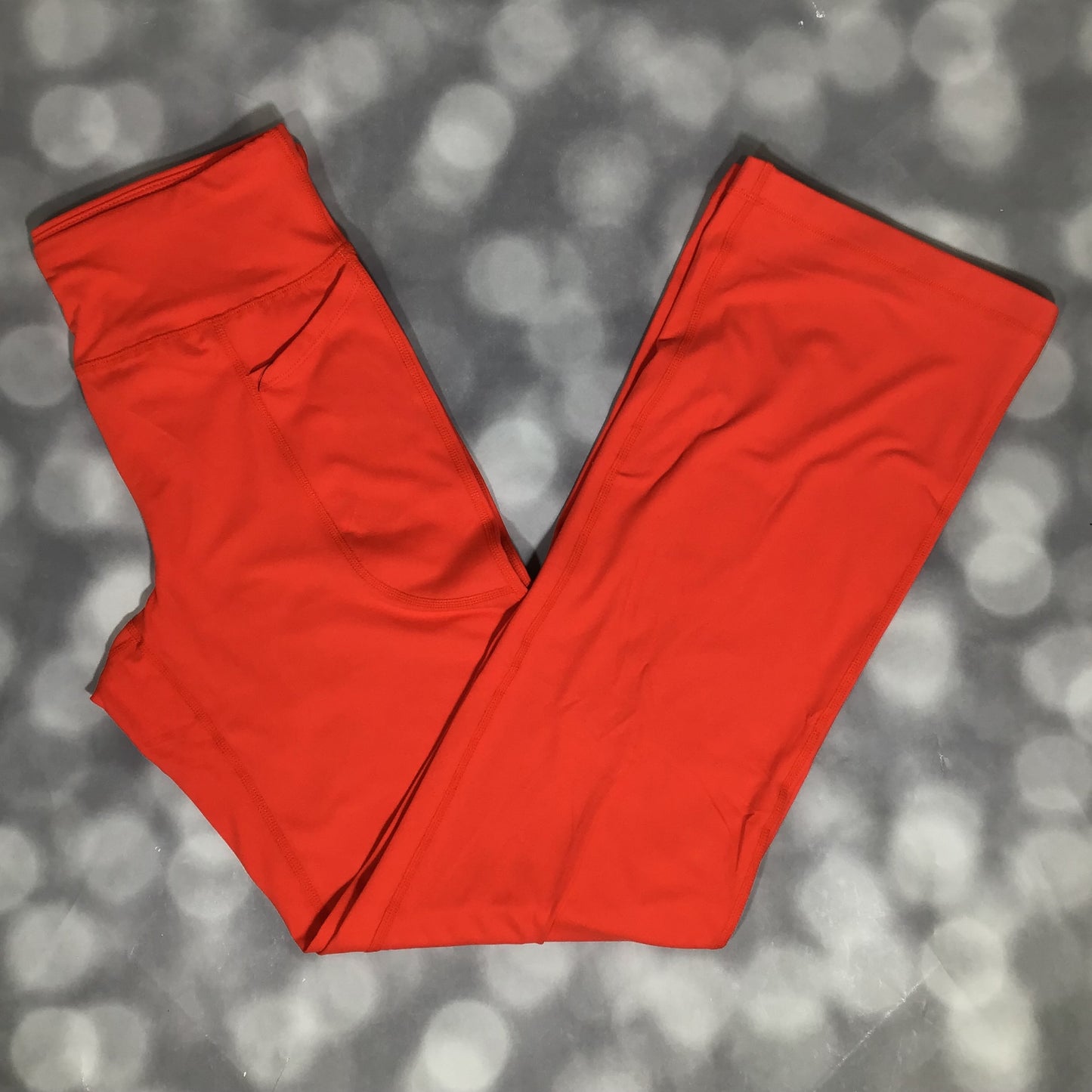 LuLaRoe RISE Passionate Yoga Pant 2.0 - Solid Grenadine Red 