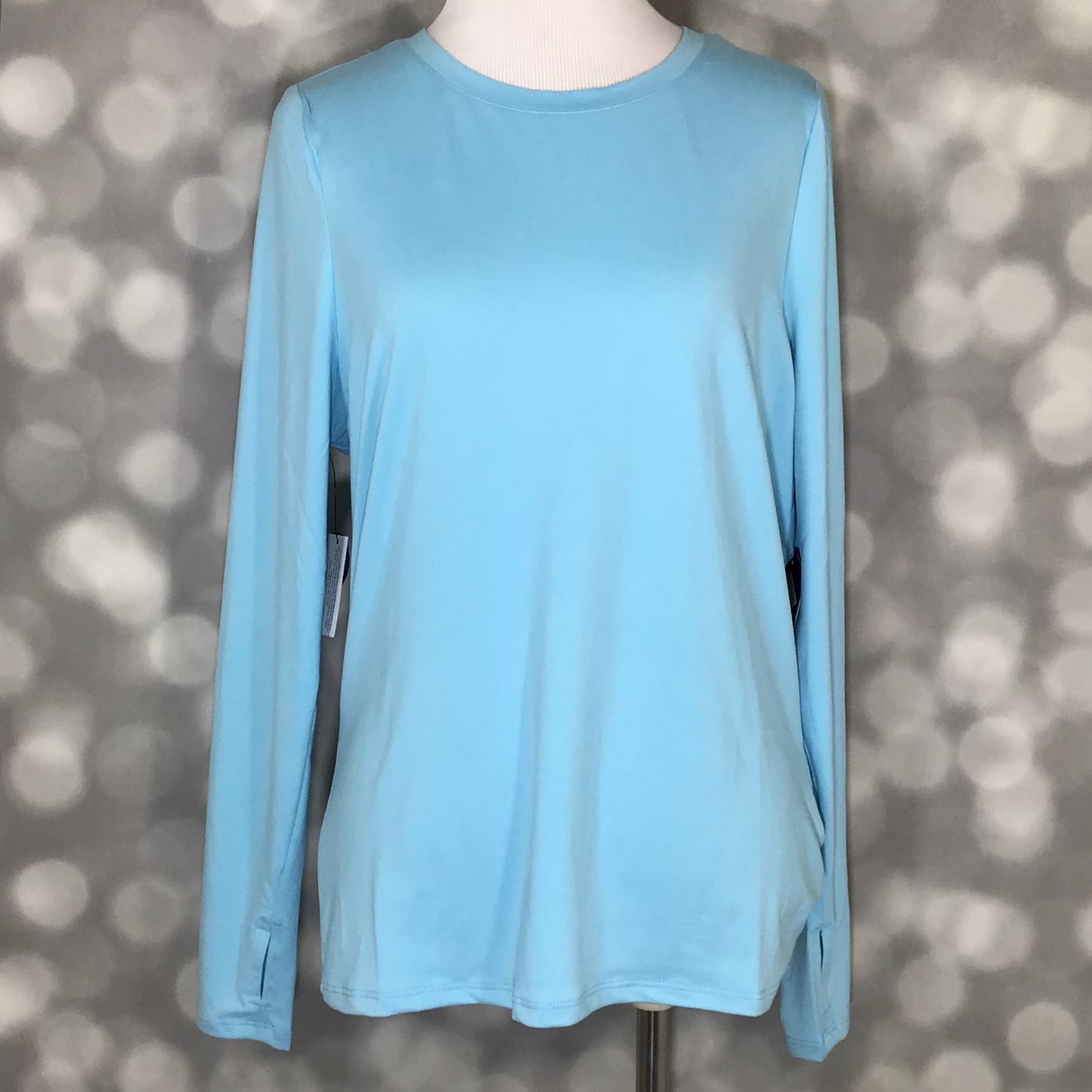 LuLaRoe LuLaRoe Rise Limitless Top - Solid Soft Coastal Blue 
