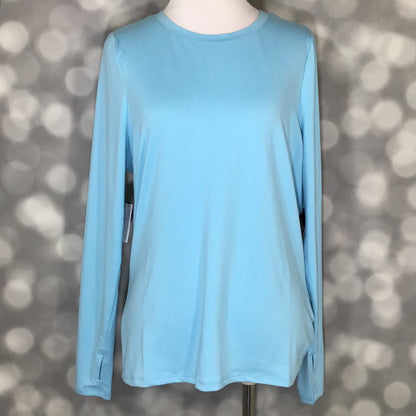 LuLaRoe LuLaRoe Rise Limitless Top - Solid Soft Coastal Blue 