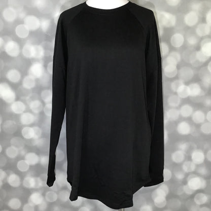 LuLaRoe LuLaRoe Erin Raglan Top - Solid Black 