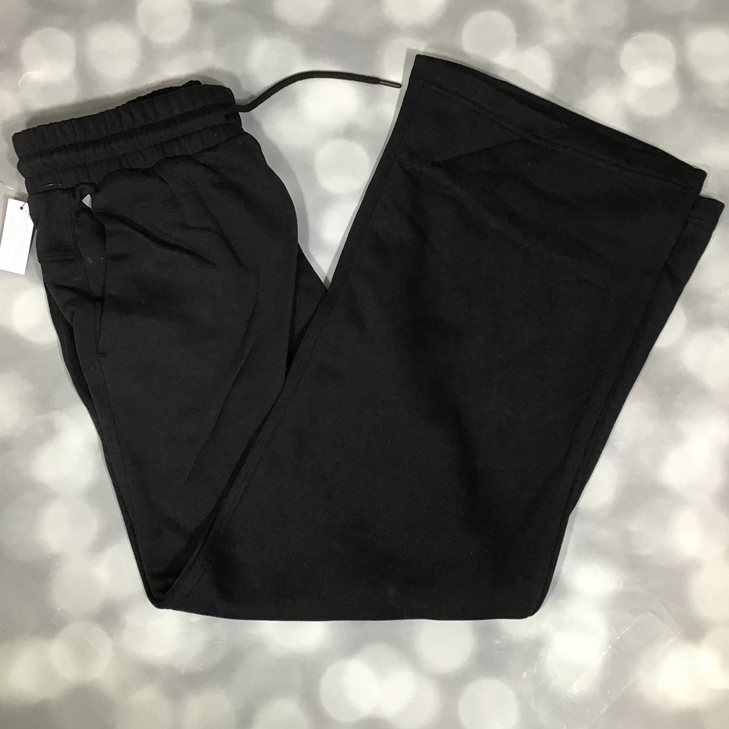 LuLaRoe LuLaRoe RISE Recharge Sweatpant – Solid Black Fleece 