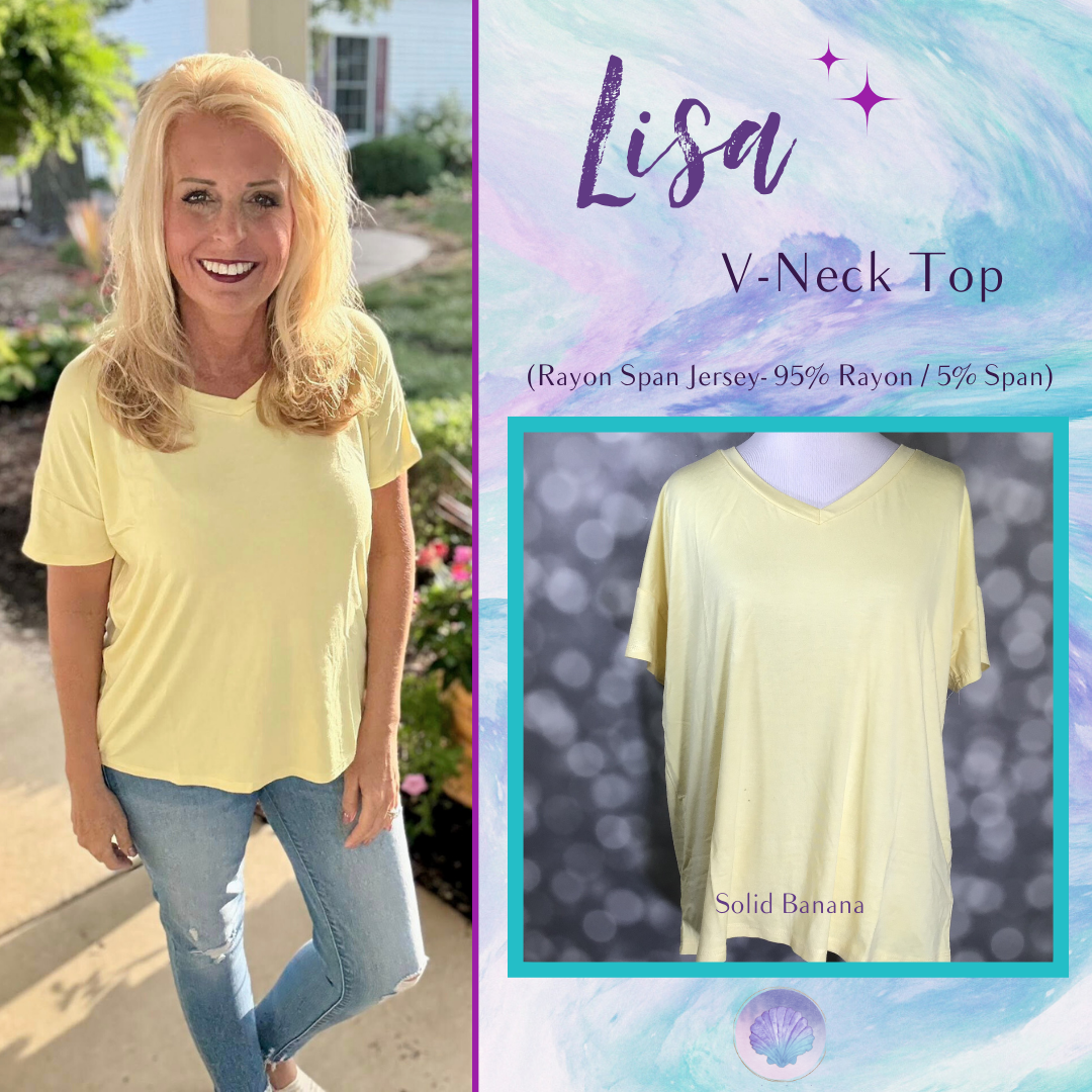 LuLaRoe Lisa - Solid Banana 