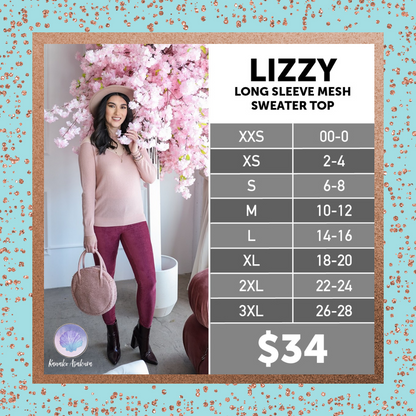 LuLaRoe Lizzy - Blush Bloom 