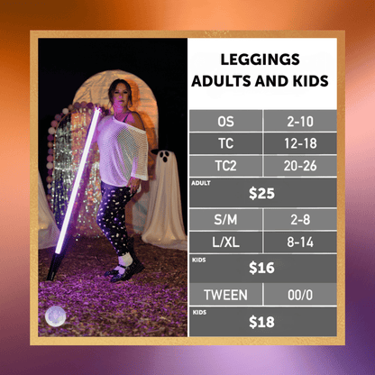 LuLaRoe 2026 Halloween Leggings – Black, Orange & White Mixed Plaid