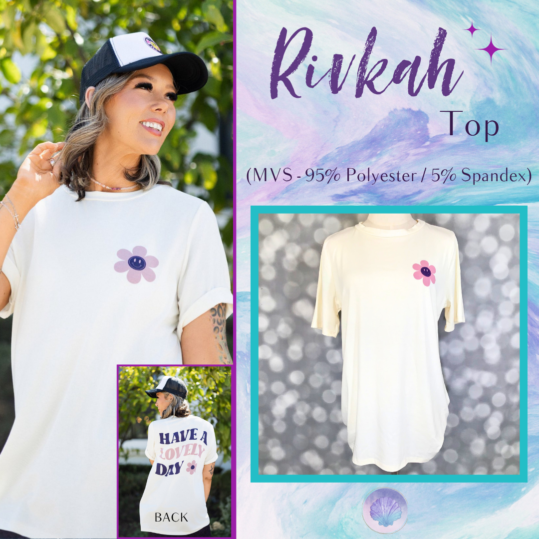LuLaRoe Rivkah Top - Have a Lovely Day