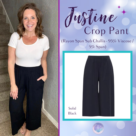 LuLaRoe LuLaRoe Justine Pant - Solid Black Noir 