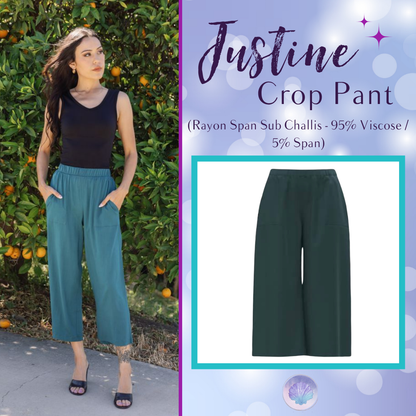 LuLaRoe LuLaRoe Justine Pant - Crimson Mandala Bloom 