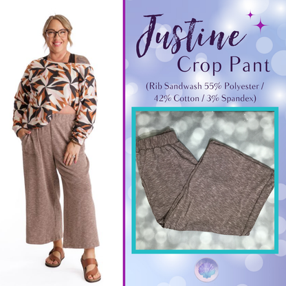 LuLaRoe Justine Pant - Solid Cocoa Truffle