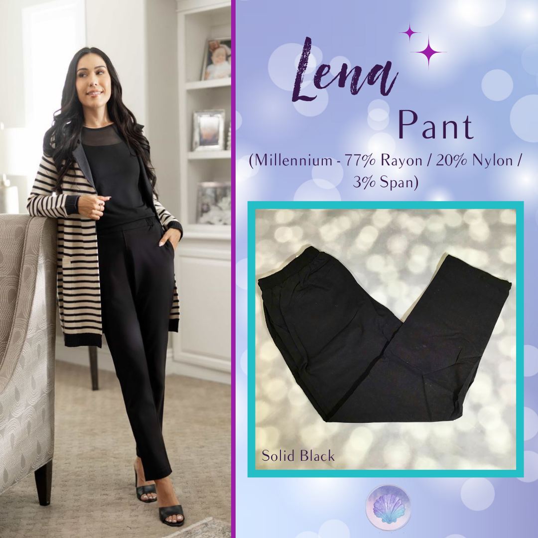 LuLaRoe LuLaRoe Lena Pant - Solid Black 