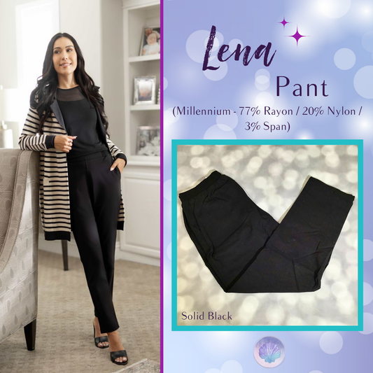 LuLaRoe LuLaRoe Lena Pant - Solid Black 