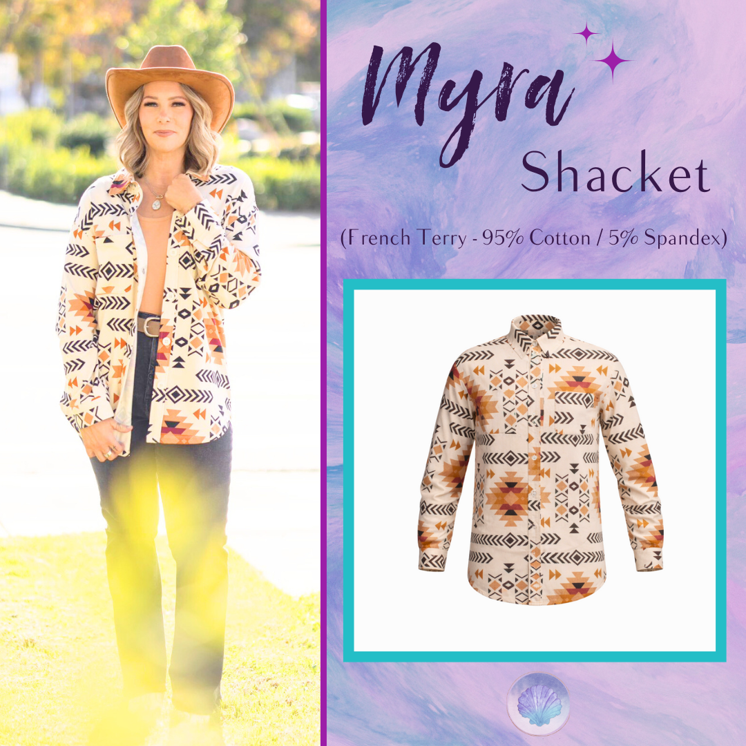 LuLaRoe LuLaRoe Myra Shacket - Canyon Weave 