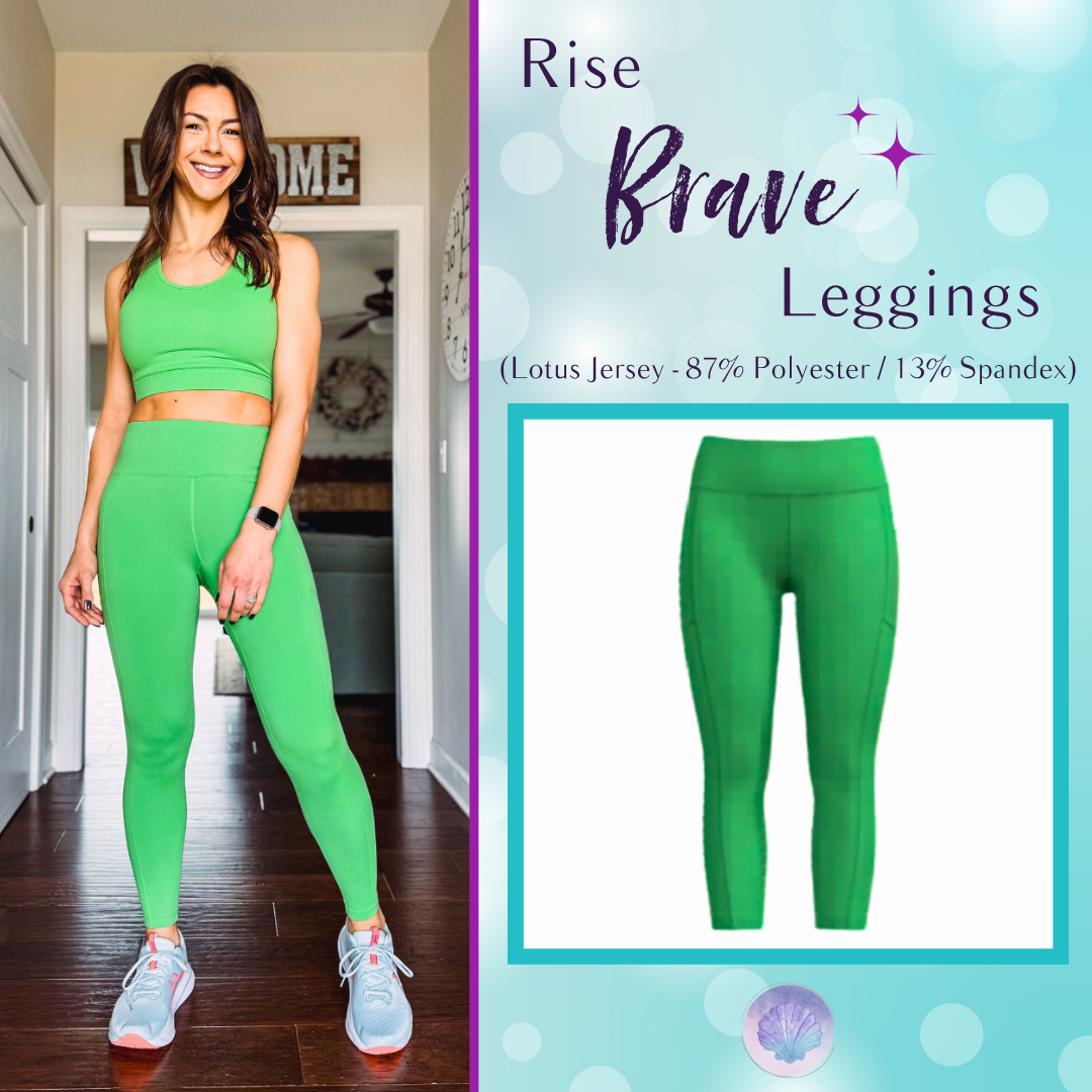 LuLaRoe LuLaRoe Rise Brave Leggings - Solid Bubblegum Pink 