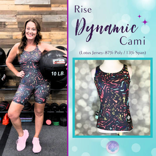 LuLaRoe LuLaRoe Rise Dynamic Tank - Midnight Mirage 