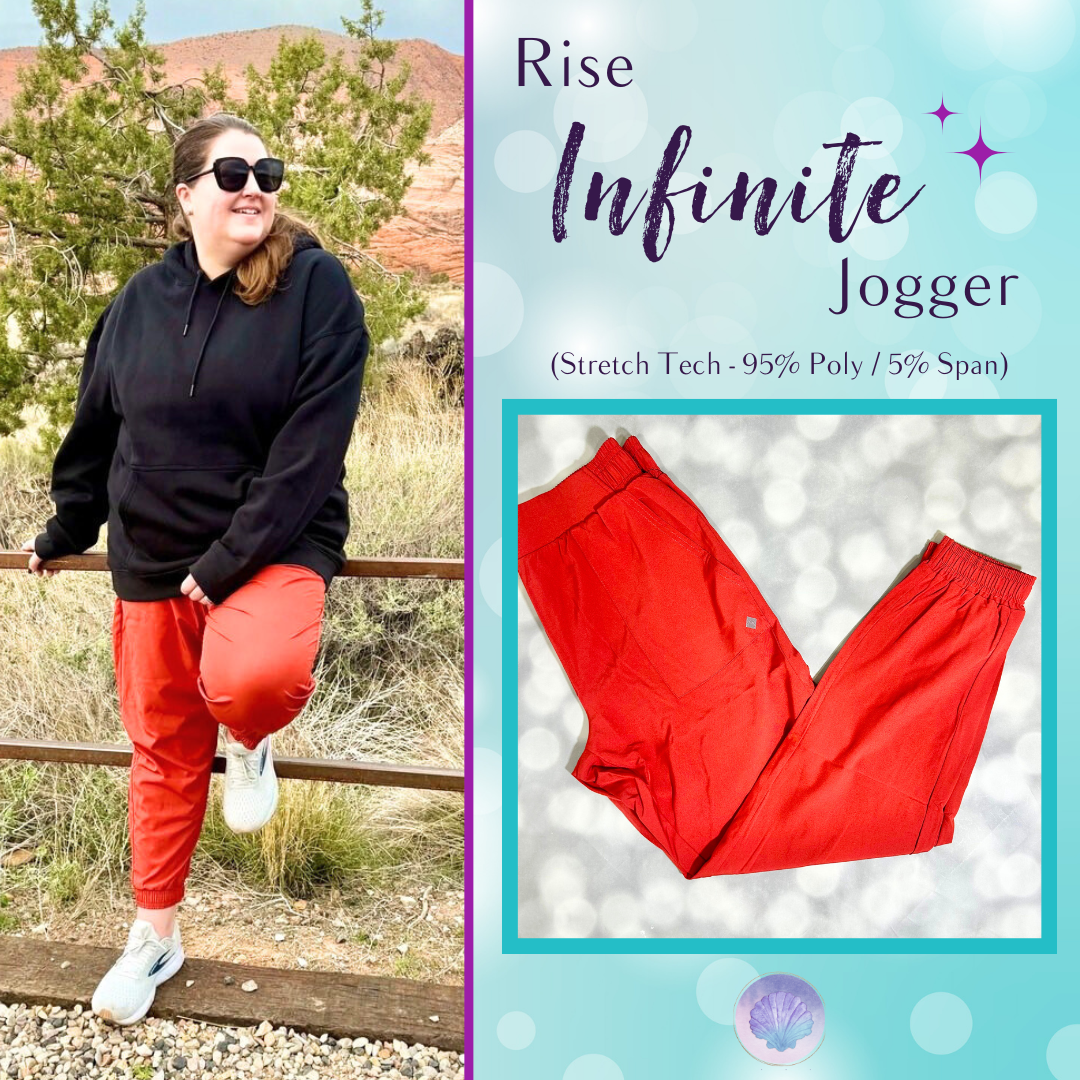 LuLaRoe LuLaRoe Rise Infinite Jogger – Solid Rust Clay 