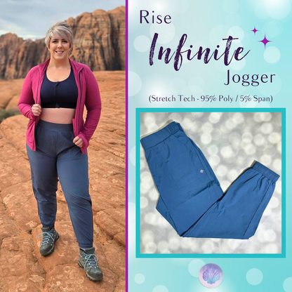 LuLaRoe LuLaRoe Rise Infinite Jogger – Solid Slate Horizon 