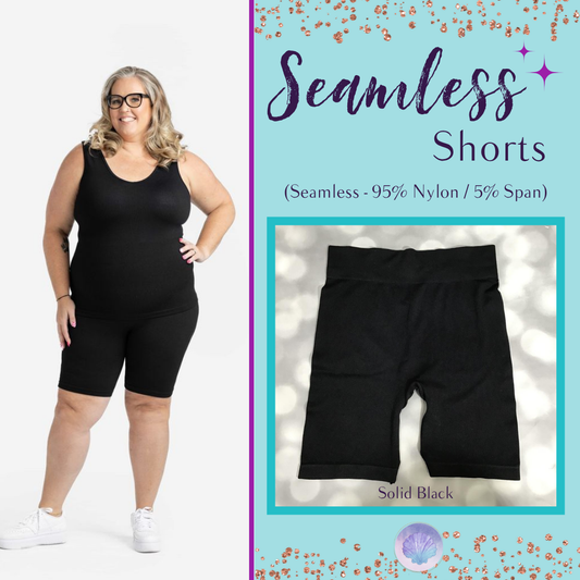 LuLaRoe LuLaRoe Seamless Short - Solid Black 2 