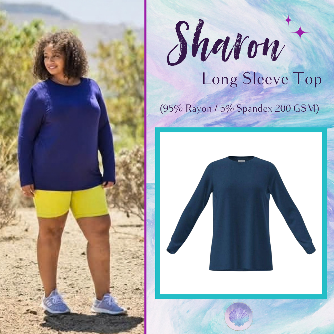 LuLaRoe Sharon Long Sleeve Top - Solid Royal Blue - main product image