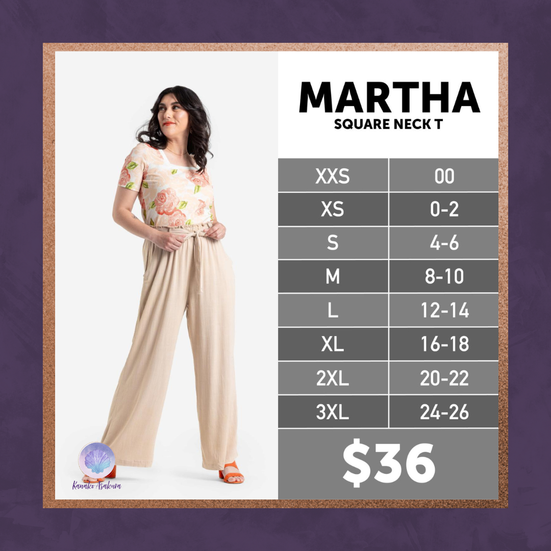 LuLaRoe Martha - White Yellow Floral 