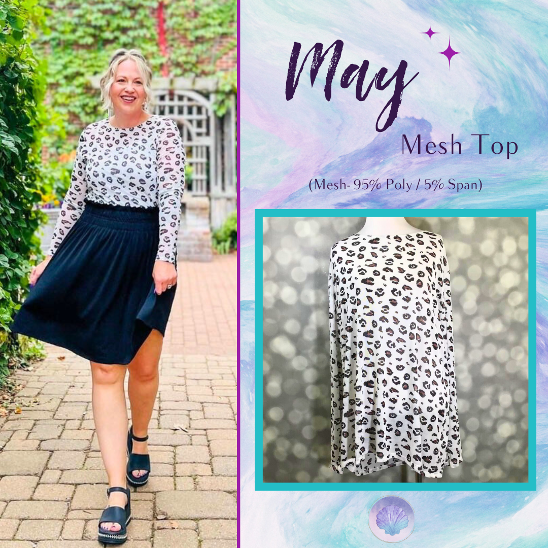 May - White Black Cheetah