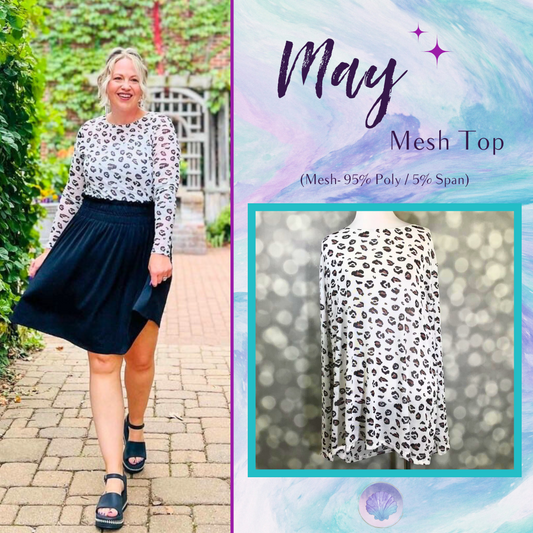 May - White Black Cheetah