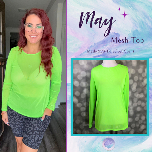May - Solid Neon Green