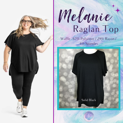 LuLaRoe Melanie - Solid Black 