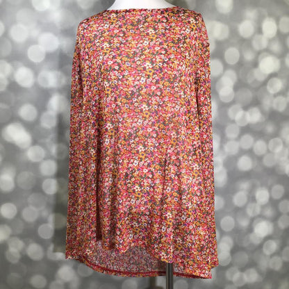 May - Red Ditsy Floral Print
