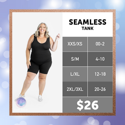 LuLaRoe LuLaRoe Seamless Tank - Solid Black 2 
