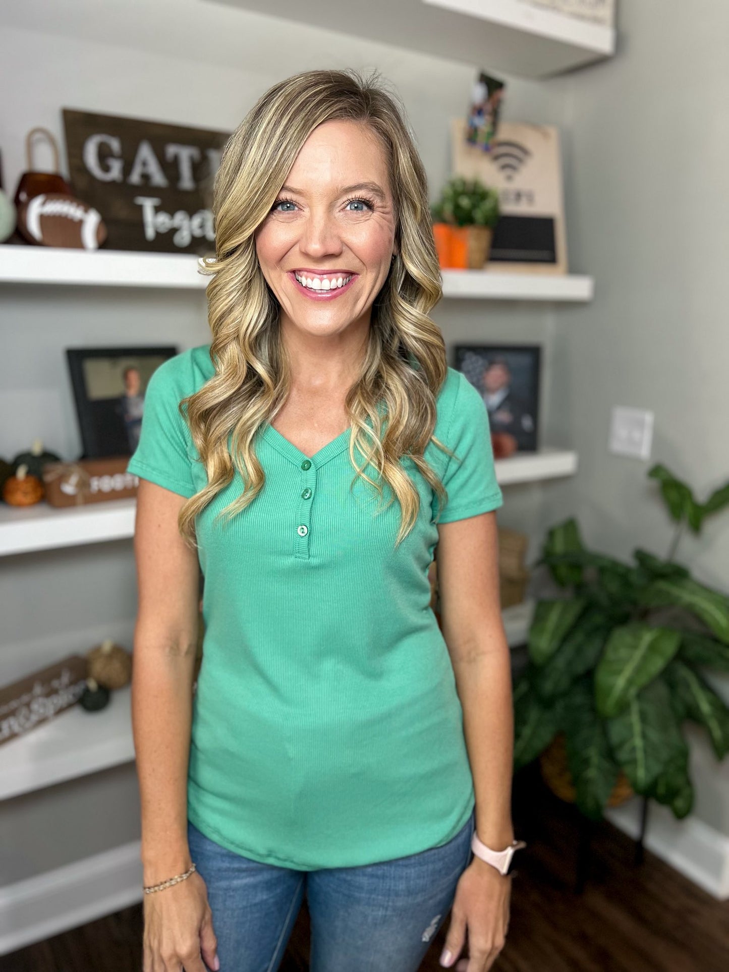 LuLaRoe Bailey - Solid Mint Green 
