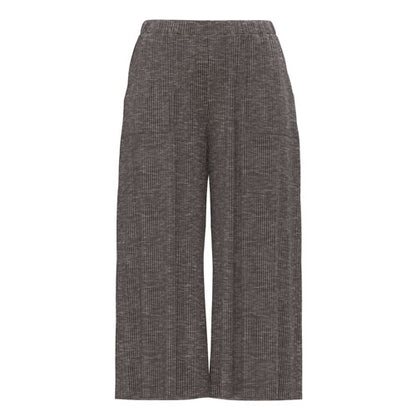 Dark Brown ribbed pants on a white background
