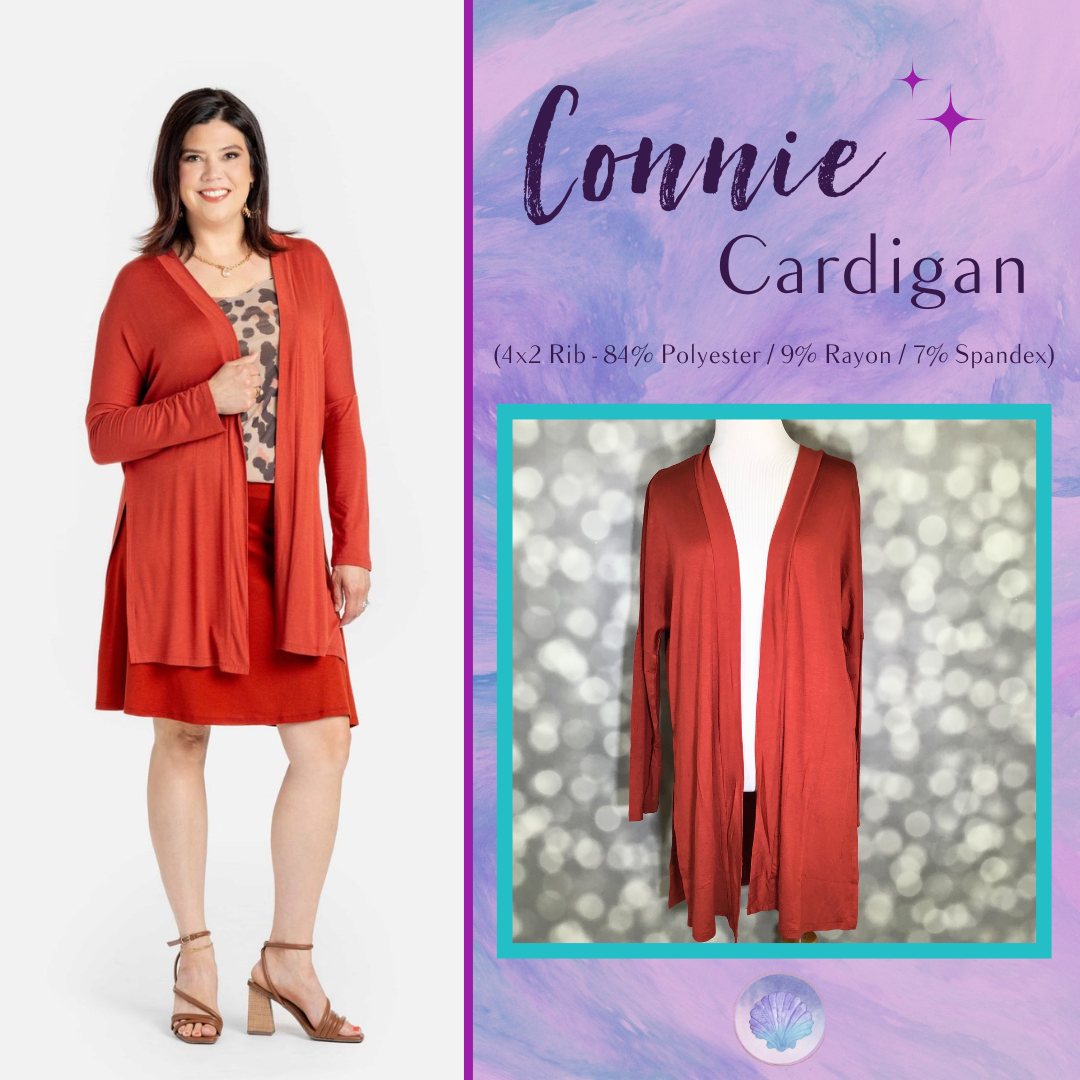 LuLaRoe LuLaRoe Connie - Solid Rust Clay 