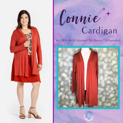 LuLaRoe LuLaRoe Connie - Solid Rust Clay 