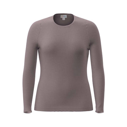 LuLaRoe Essential Long Sleeve Top Solid Taupe - color and pattern reference 286399