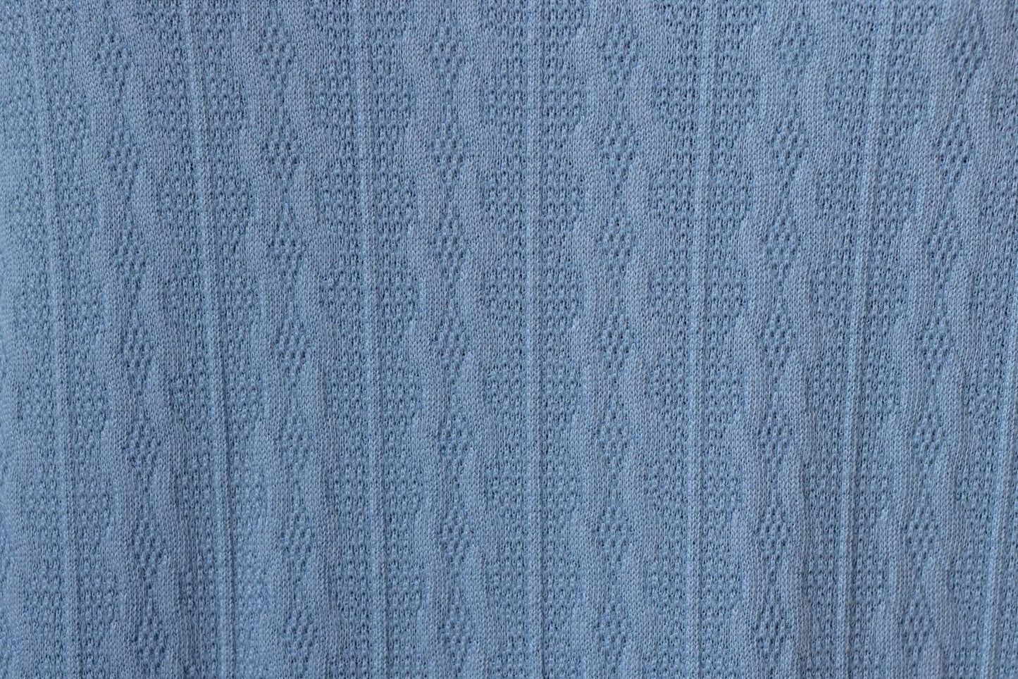 LuLaRoe Connie Lightweight Overlay - Solid Denim Blue