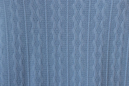 LuLaRoe Connie Lightweight Overlay - Solid Denim Blue
