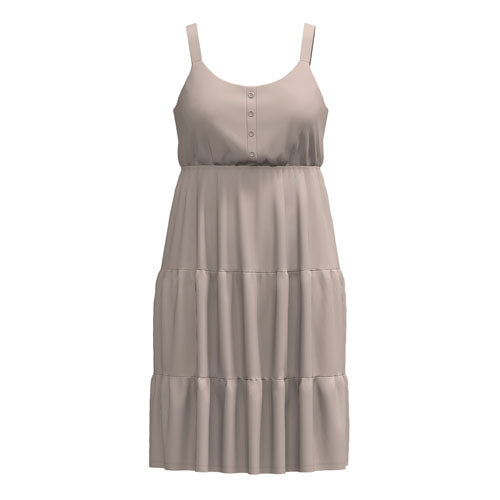 LuLaRoe Amanda Dress – Solid Blush Taupe