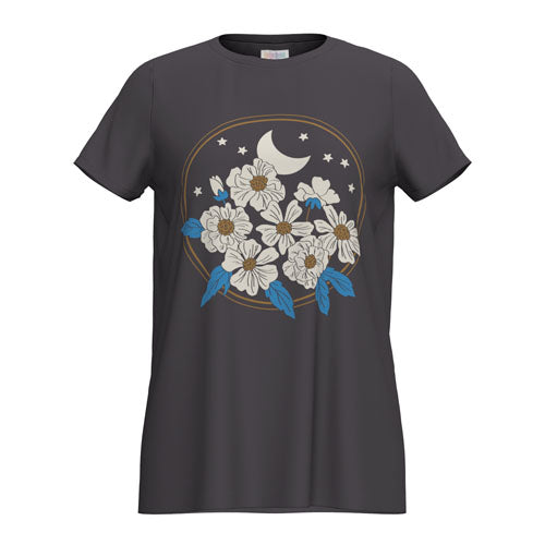 LuLaRoe Rivkah Top - Moonlit Wildflower Reverie