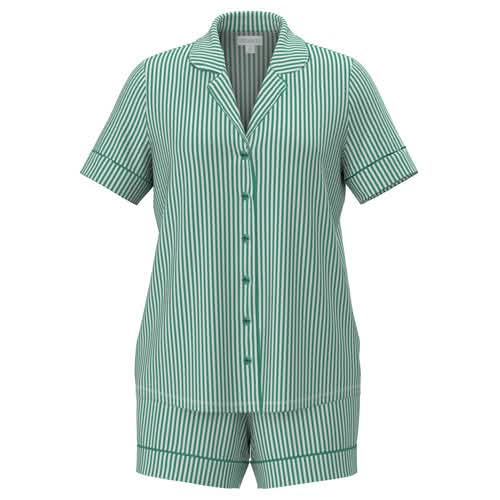 LuLaRoe Candy PJ Set - Mint Cabana Stripe