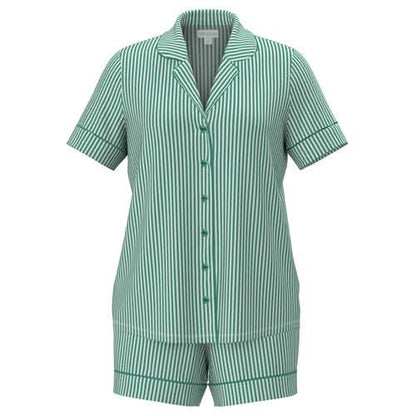 LuLaRoe Candy PJ Set - Mint Cabana Stripe