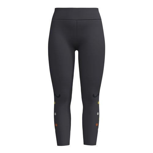 LuLaRoe 2026 Halloween Leggings – Charcoal Black Cat & Colorful Paw Prints