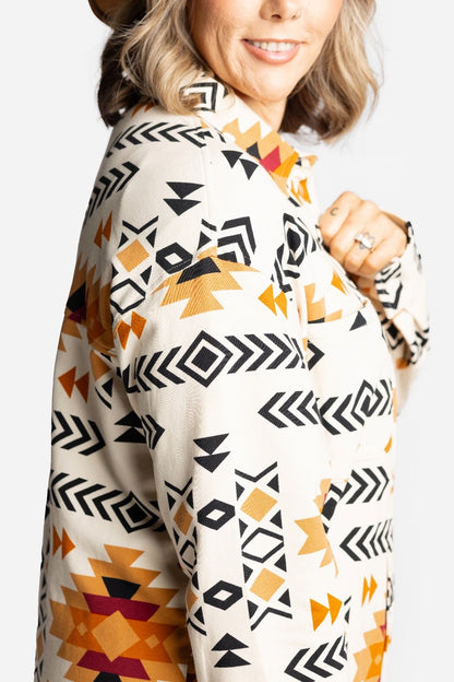 LuLaRoe LuLaRoe Myra Shacket - Canyon Weave 