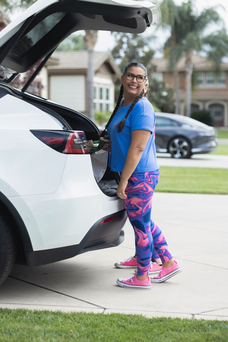 LuLaRoe LuLaRoe Rise Brave Leggings - Berry Blitz 