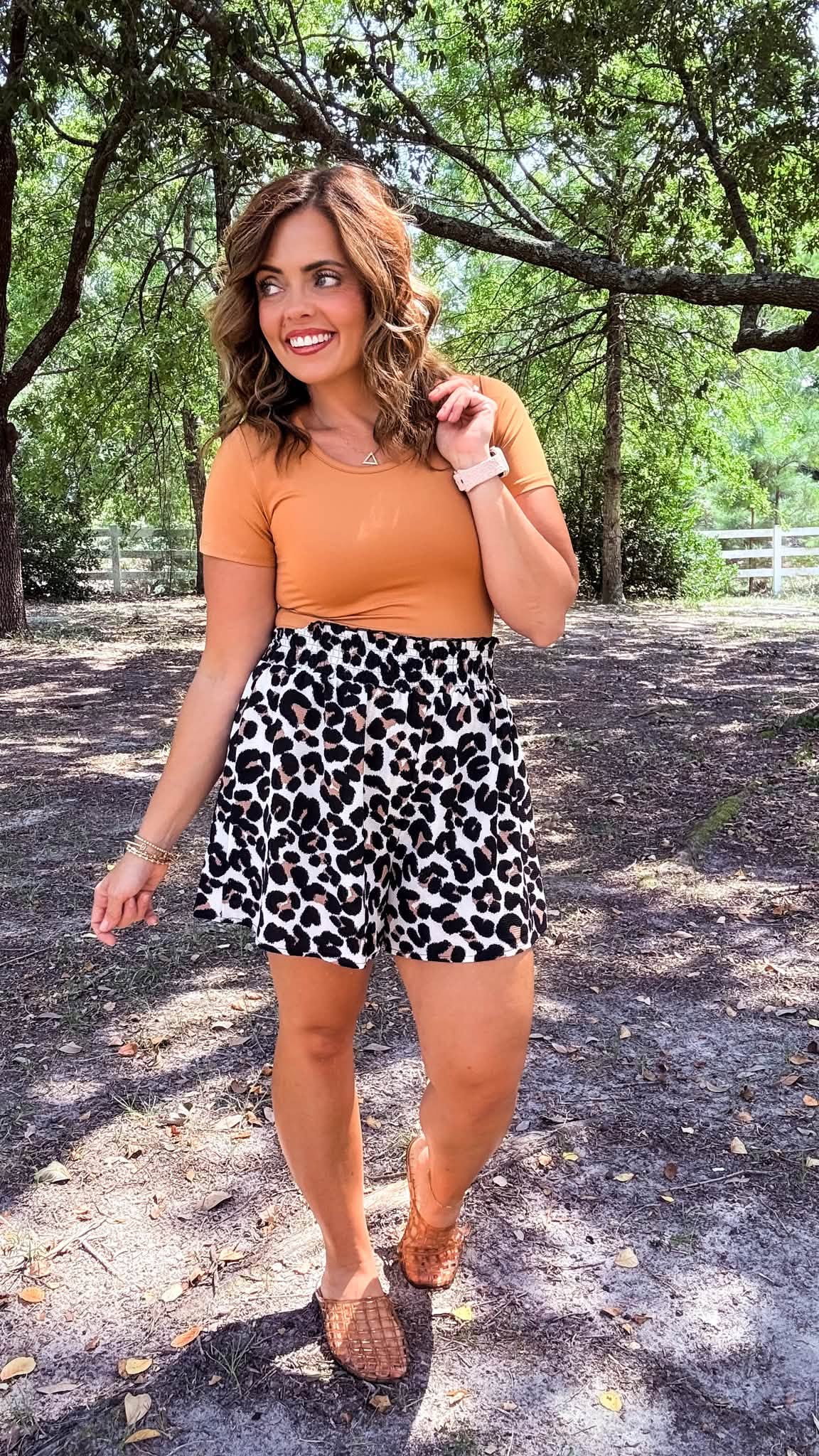 LuLaRoe Lani Scoop Neck Top - Solid Warm Caramel