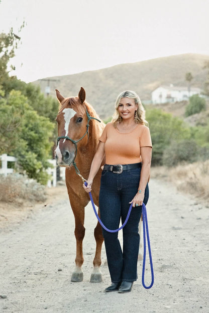 LuLaRoe Lani Scoop Neck Top - Solid Warm Caramel