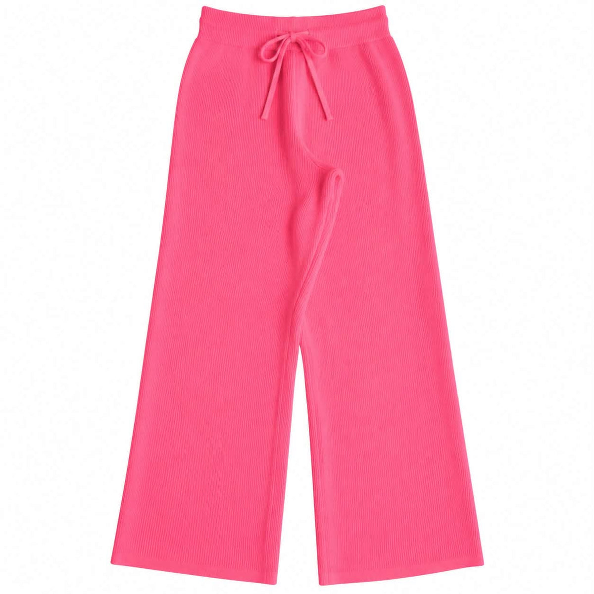 LuLaRoe Cozy Carma Pant in Solid Bubblegum Pink - view 2