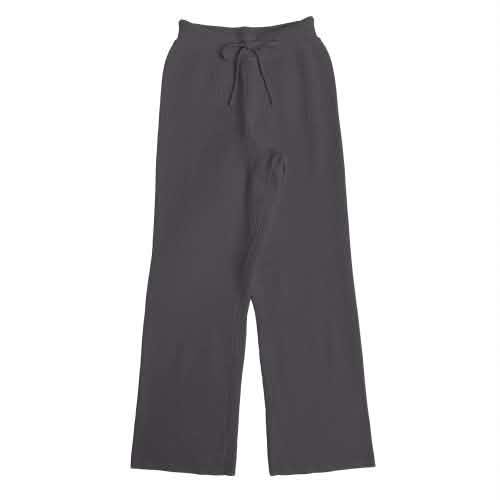 LuLaRoe Cozy Carma Pant in Solid Charcoal Gray - view 2
